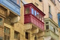 Malta, Valletta - January 2023 - Traditional architecture Royalty Free Stock Photo